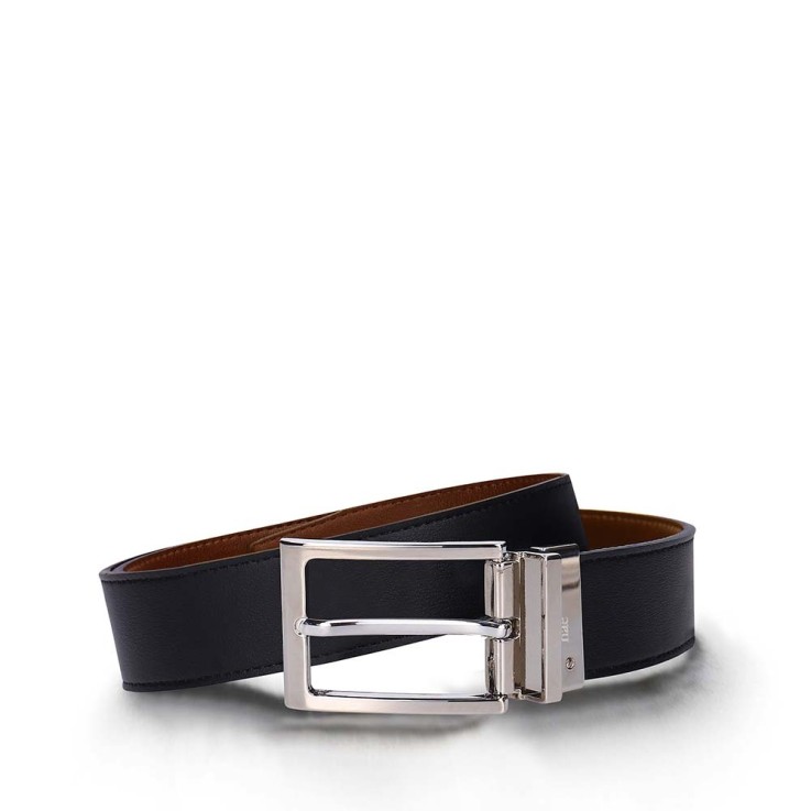 Ceinture Mila Marron et Noir Réversible