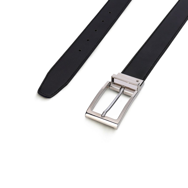 Ceinture Mila Marron et Noir Réversible