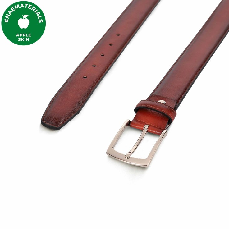 Ceinture Végan en AppleSkin pour Homme Manresa Marron