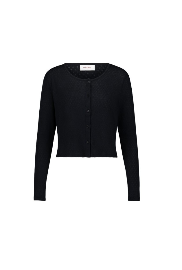 Cardigan Intemporel Coton Bio
