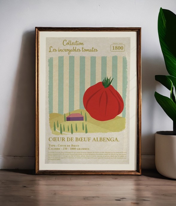 Poster - Coeur de boeuf...