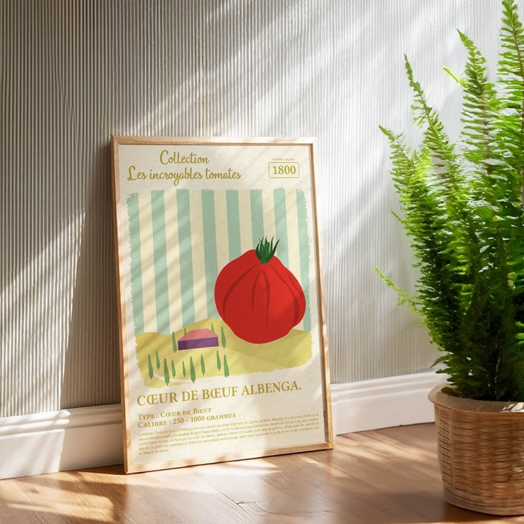 Poster - Coeur de boeuf d'Albenga