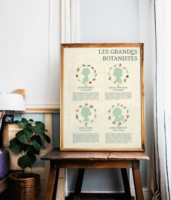 Poster - Les grands botanistes