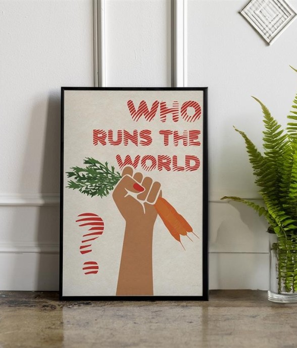 Poster - Who runs the world