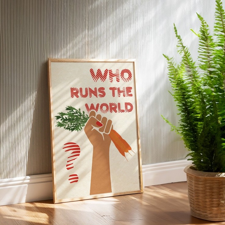 Poster - Who runs the world