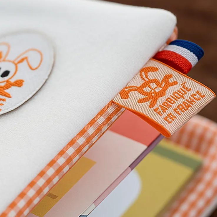 Protège Carnet de Santé Wooly en Coton Bio