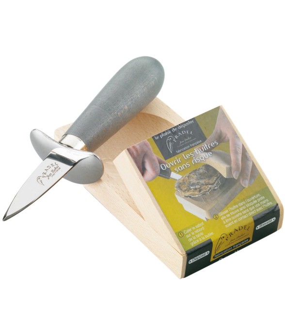 Couteau à huître en bois...