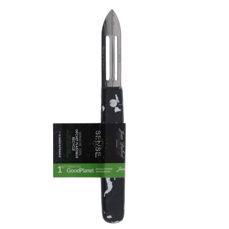 Eplucheur Sense 5,5 cm noir en inox
