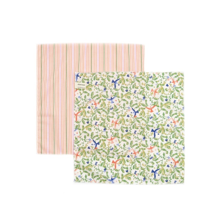 Mouchoirs lavables en coton x 4 (M)