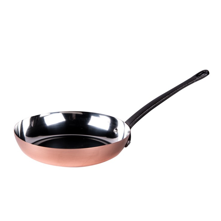 Poêle à frire 24 cm en cuivre