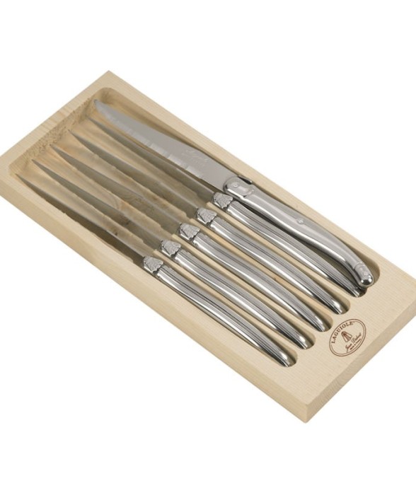 Coffret 6 couteaux steak...