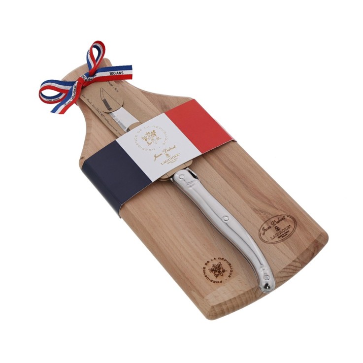 Planche Hetre avec couteau Elysée en inox