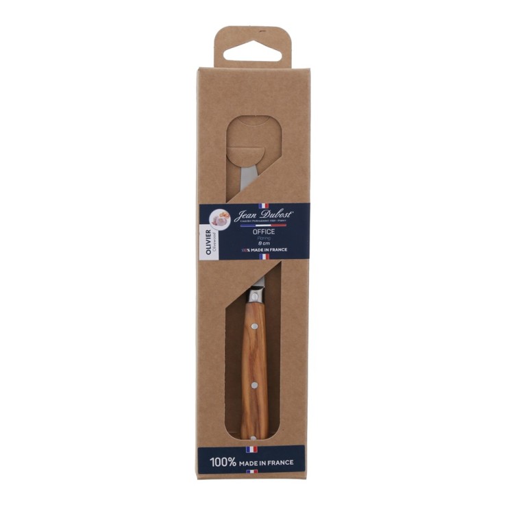 Couteau office 9 cm gamme 1920 olivier en inox