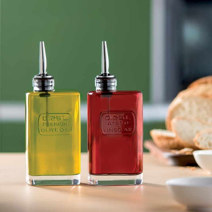 Bouteille à vinaigre Optima 25 cl en verre