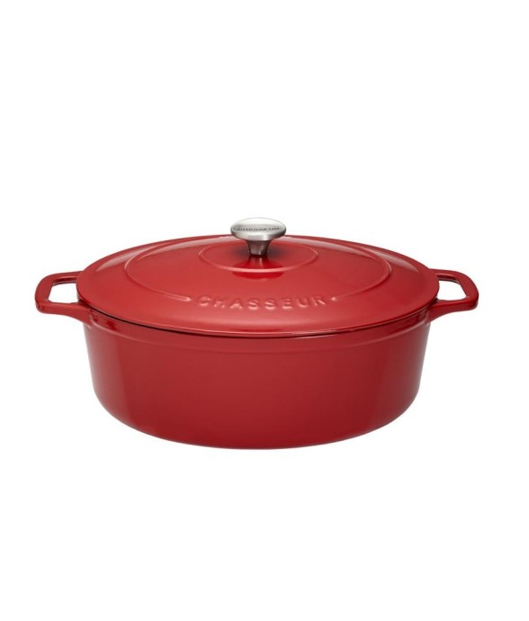 Cocotte ovale en fonte...