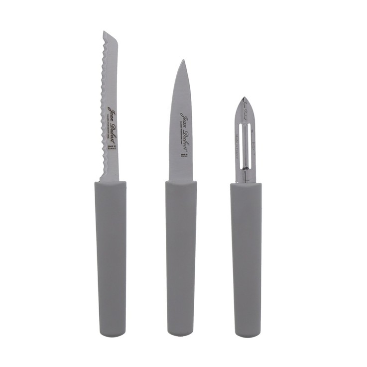 Set Line (office, éplucheur, tomate) en bio-matière et inox