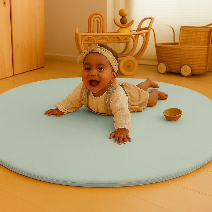 Tapis d'Eveil Havane en Coton Bio 115 cm