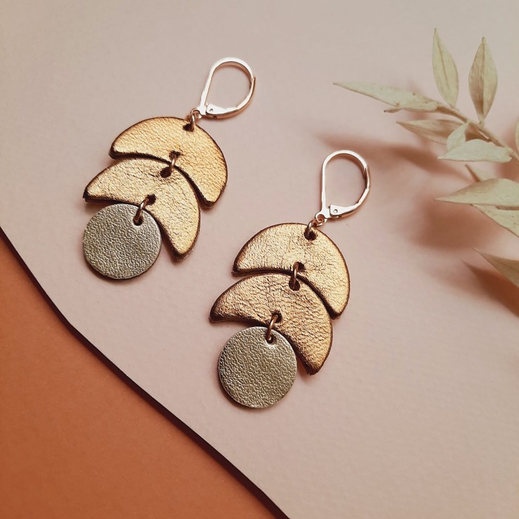 Boucles légères Calder Champagne
