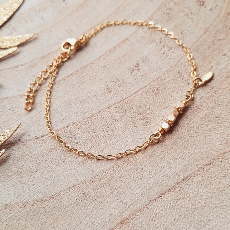 Bracelet CUBE Mini rêve Golden