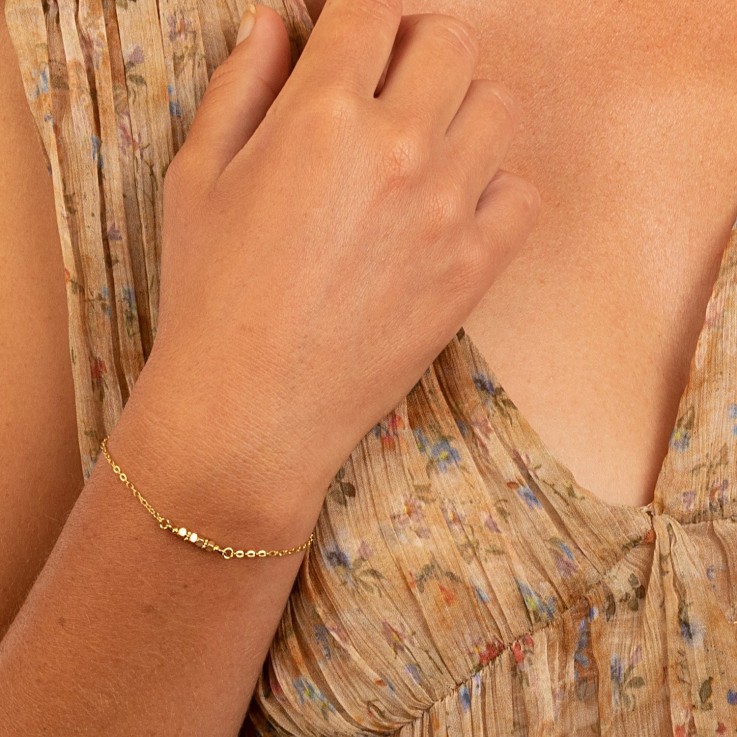 Bracelet CUBE Mini rêve Golden