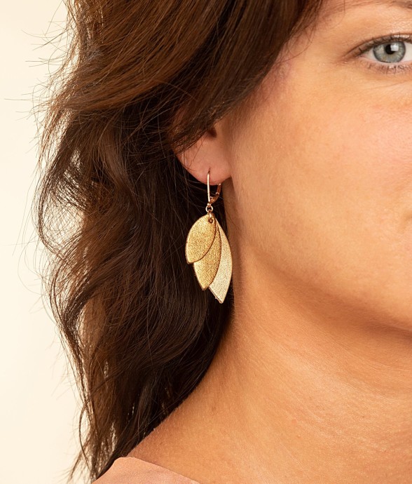 Boucles Mini Céleste Champagne