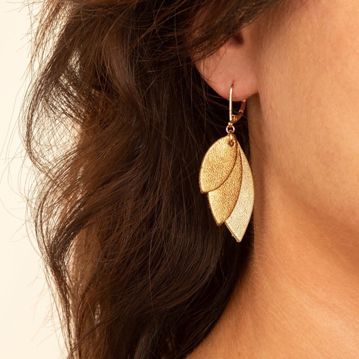 Boucles Mini Céleste Champagne