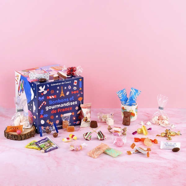 Calendrier de l'Avent Bonbons et Gourmandises de France - Le calendrier gourmand