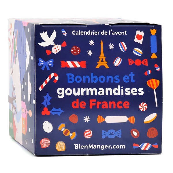 Calendrier de l'Avent Bonbons et Gourmandises de France - Le calendrier gourmand