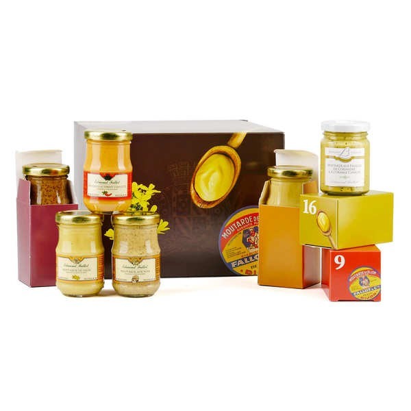 Calendrier de l'Avent 24 moutardes Maison Fallot - Le calendrier gourmand