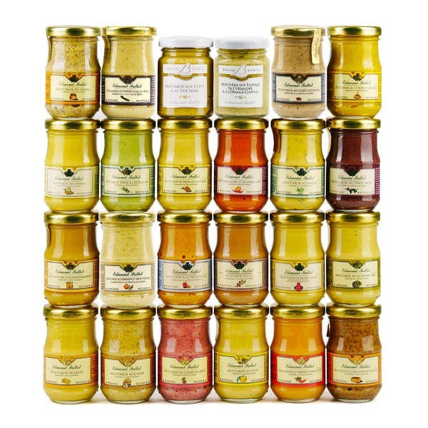 Calendrier de l'Avent 24 moutardes Maison Fallot - Le calendrier gourmand