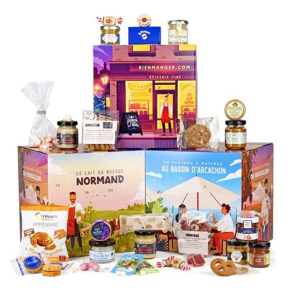 Calendrier de l'avent Tour de France Végétarien - Le calendrier de gourmand