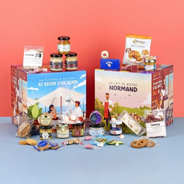 Calendrier de l'avent Tour de France Végétarien - Le calendrier de gourmand