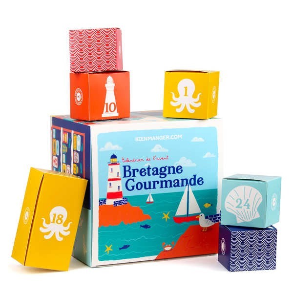 Calendrier de l'avent Bretagne Gourmande - Le calendrier gourmand