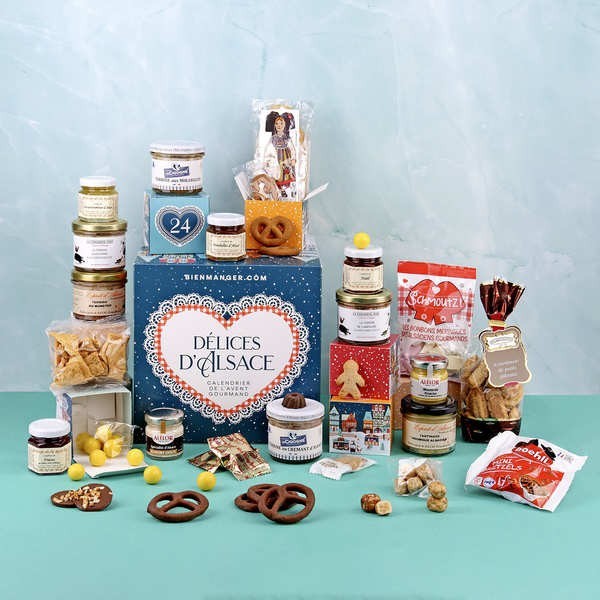 Calendrier de l'avent Délices d'Alsace - Le calendrier gourmand