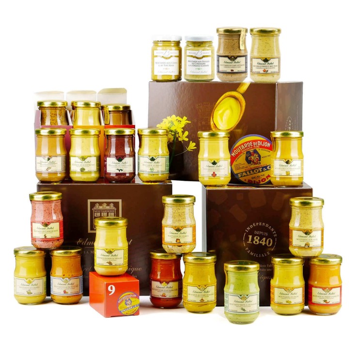 Calendrier de l'Avent 24 moutardes Maison Fallot - Le calendrier gourmand