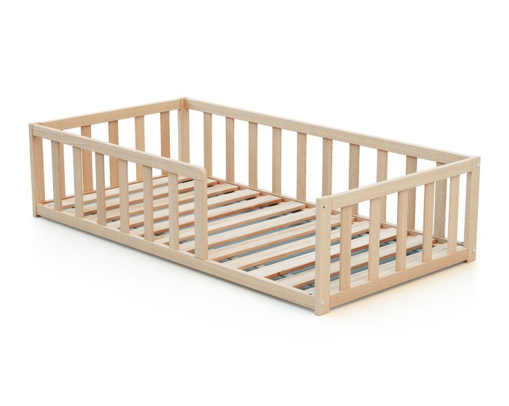 Lit enfant au sol en bois