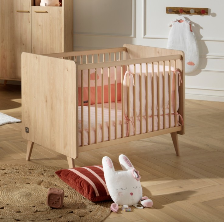 Chambre bébé Arty : Lit et Commode à langer