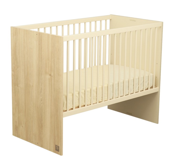Chambre bébé Mélinée : Lit évolutif et Commode à langer 3 tiroirs