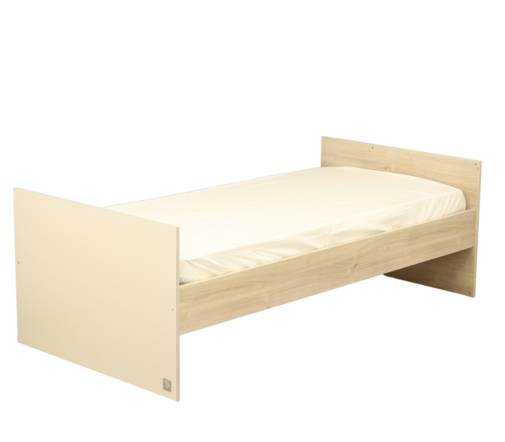 Chambre bébé Mélinée : Lit évolutif et Commode à langer 3 tiroirs