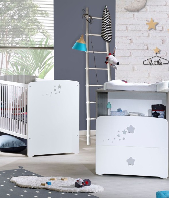 Chambre duo lit et Commode...