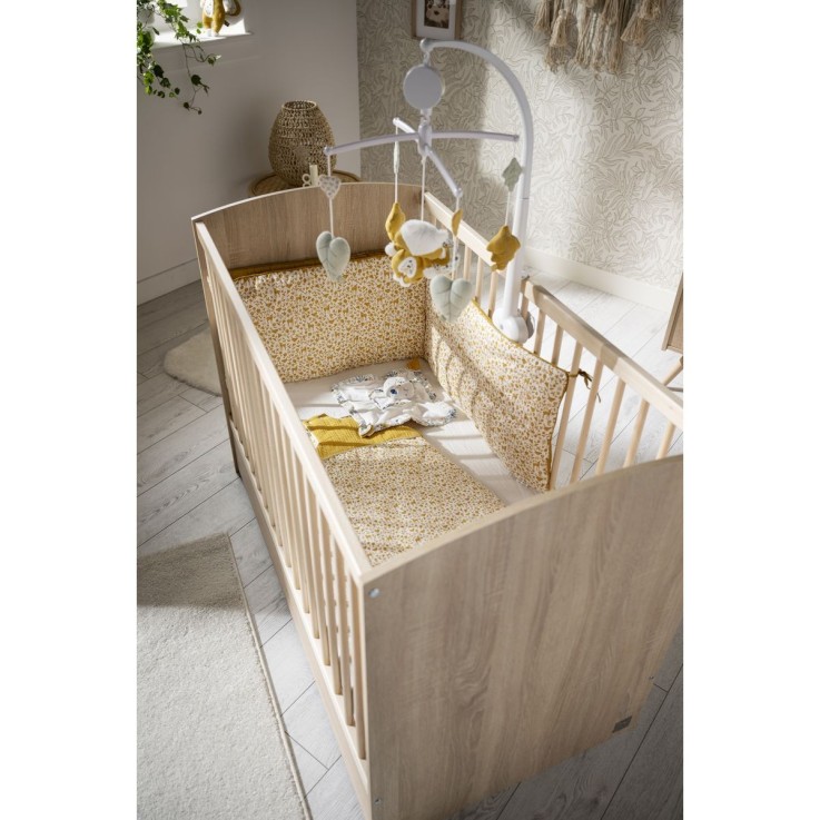 Chambre bébé Access, Lit 60x120 et Commode à langer en bois