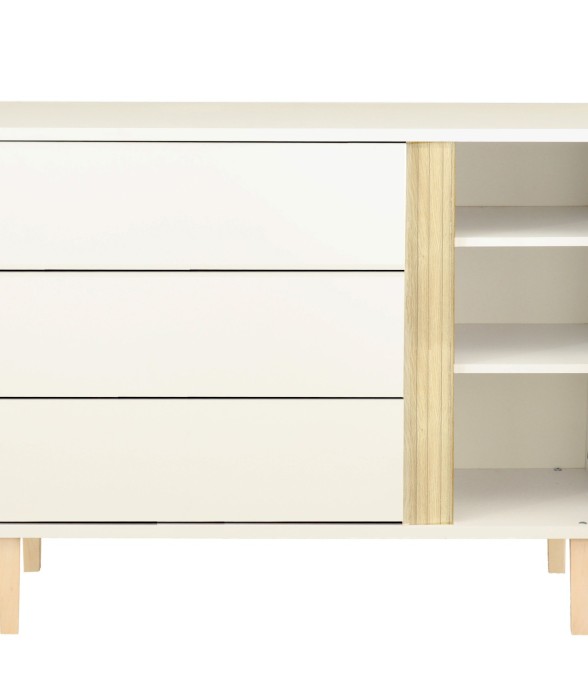 Commode 3 tiroirs et 1...