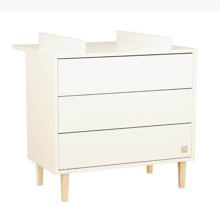 Plan à langer pour commode 3 tiroirs Paloma