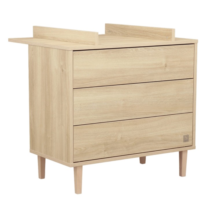 Plan à langer pour commode 3 tiroirs Paloma