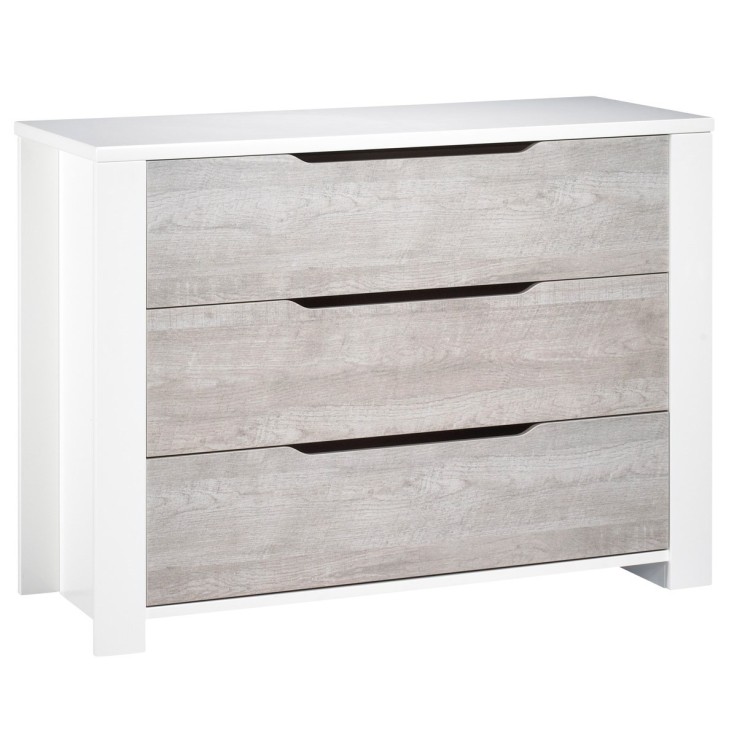 Commode 3 tiroirs Loft Bois