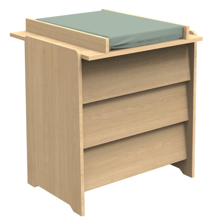 Plan à langer pour commode Cannelle
