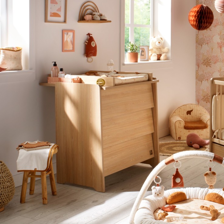 Plan à langer pour commode Cannelle