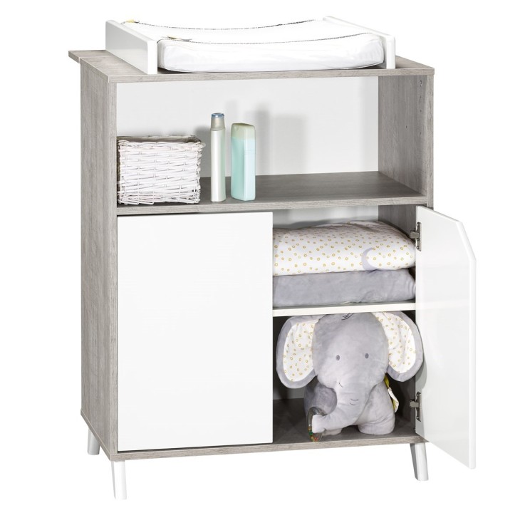 Commode à langer bébé en bois