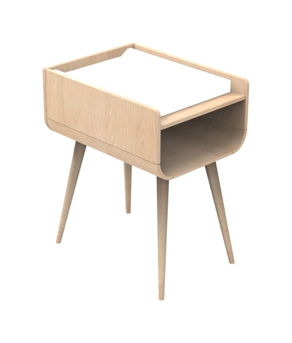 Table à langer pieds bois...