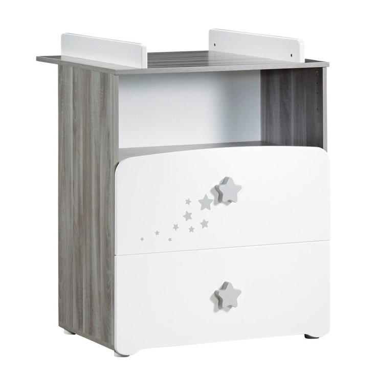 Commode à langer New Nao 1 niche en bois